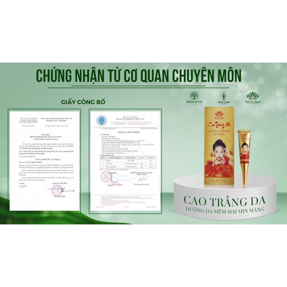 Cao Trắng Bách Y Sâm TRẮNG DA TỨC THÌ lọ 10gr (Cao Trắng Da Bạch Linh Mẫu Mới)