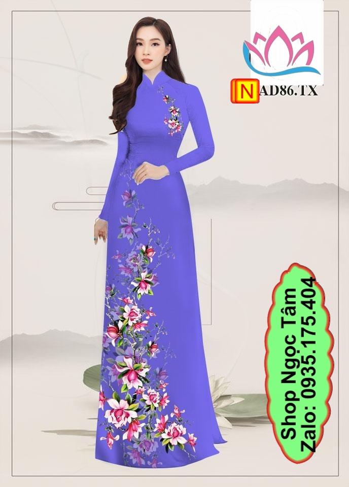 Vải may bộ / áo dài 3d - n 86
