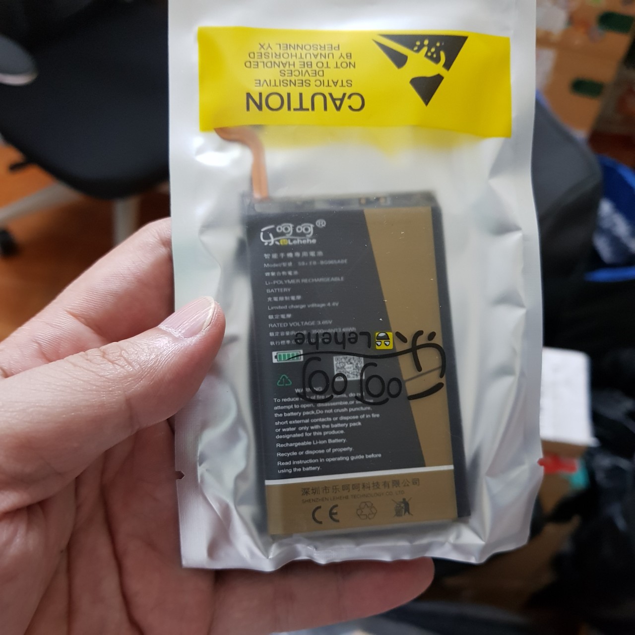 Pin Lehehe thay thế cho Samsung galaxy note5, note8,note9,s8plus rất tốt,nhiều quà tặng