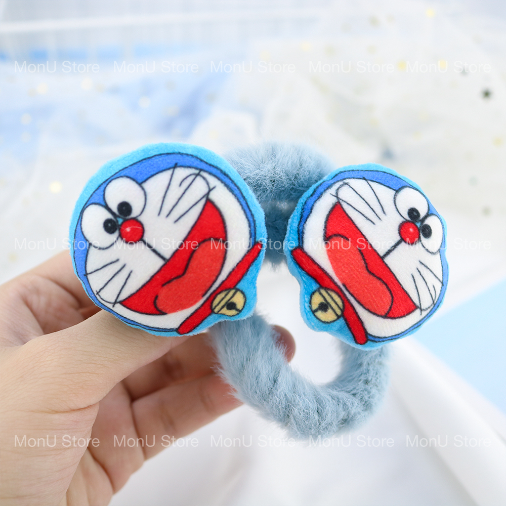 Cột tóc bông hình DORAEMON DOREMON dễ thương cute MON0028