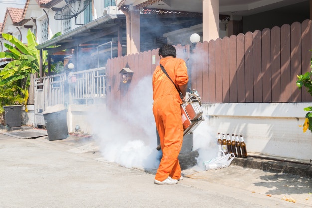 Máy phun khói mini Hàn Quốc