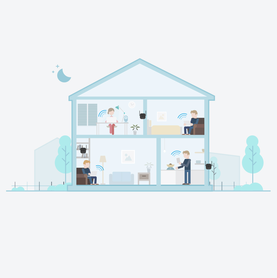 Bộ kích sóng Wifi Xiaomi Repeater pro