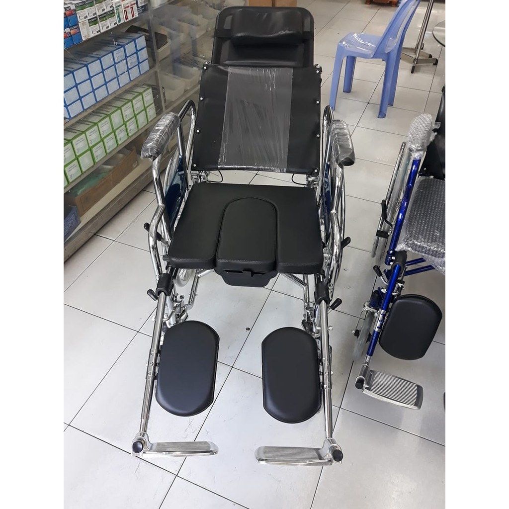 [HCM]Xe lăn đa năng có bô vệ sinh ngả lưng LUCASS