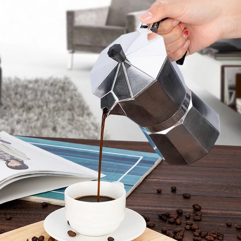 [HCM]Ấm pha Cafe moka 2 cốc 100ML