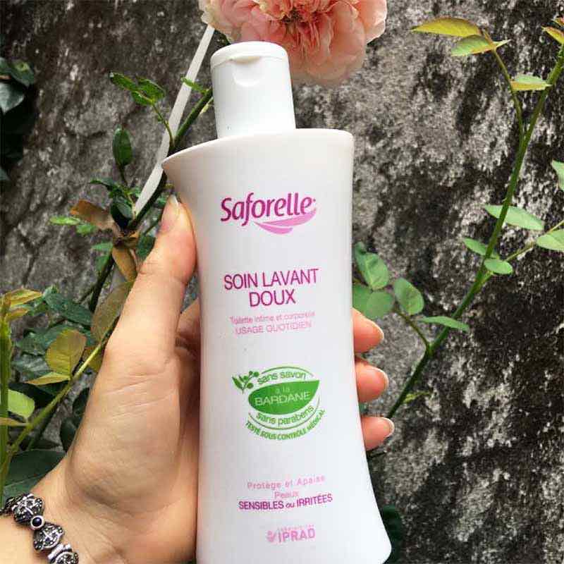 Dung dịch vệ sinh phụ nữ Saforelle 250ml - hàng Pháp