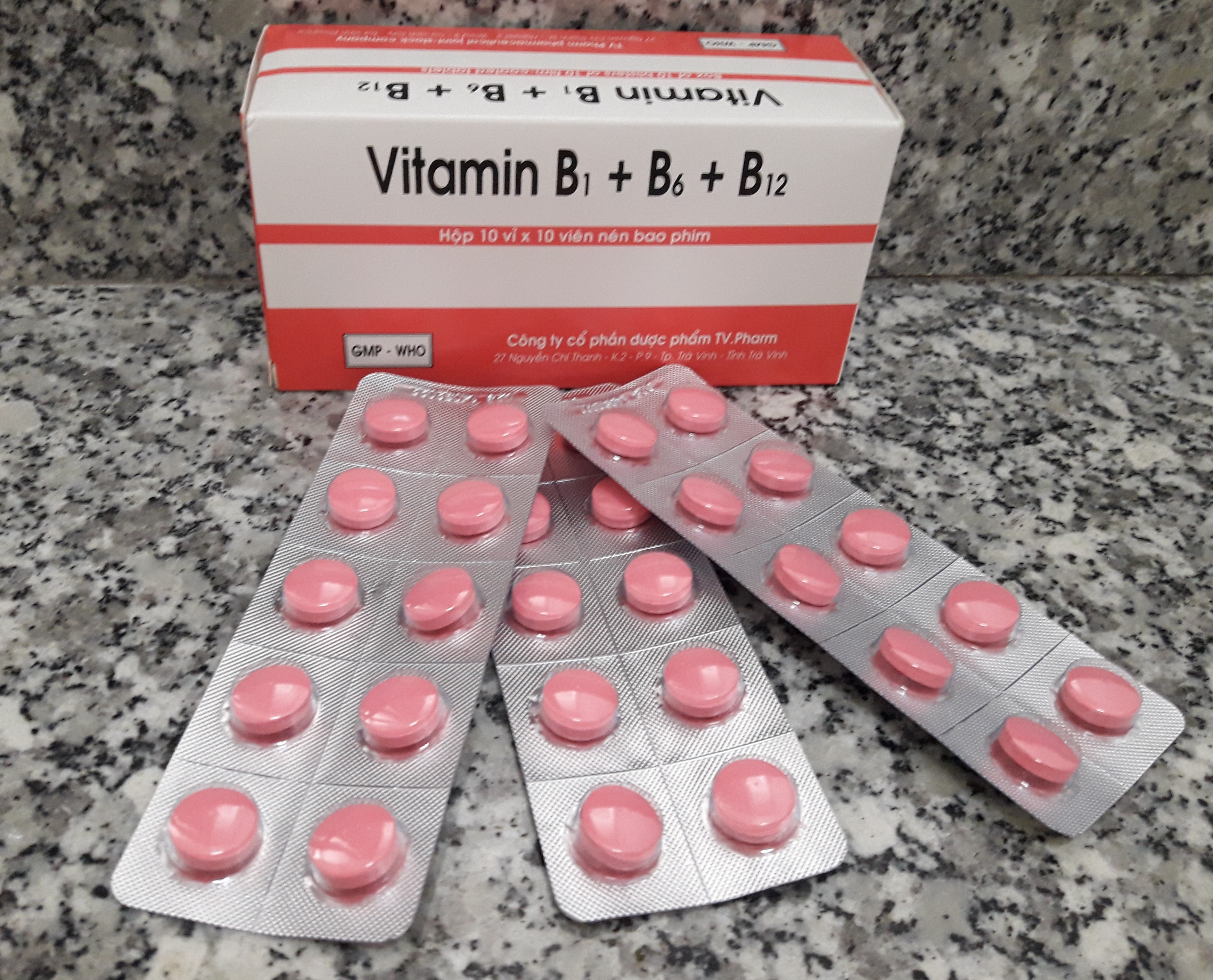 Vitamin 3B (B1,B6, B12 hàm lượng chuẩn)