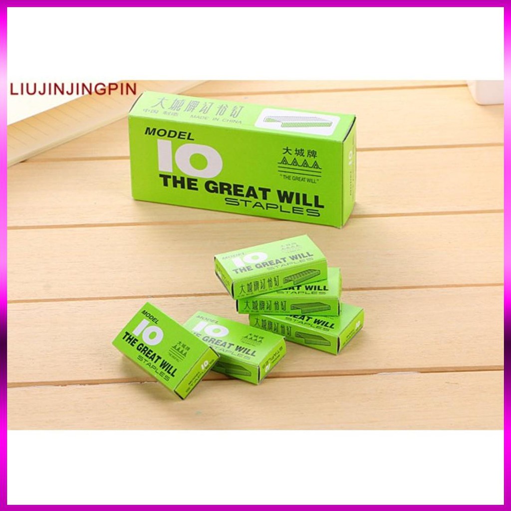 Combo 5 hộp ghim dập số 10