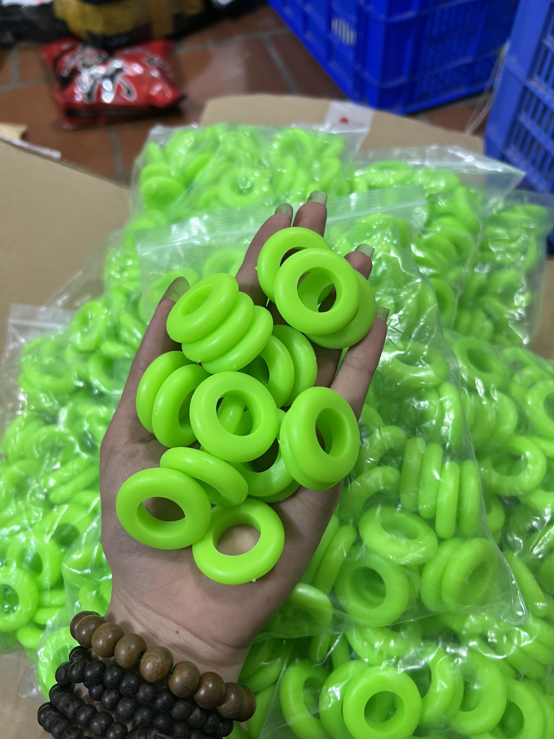 Phụ Kiện Vòng silicon thay nhẫn cần câu