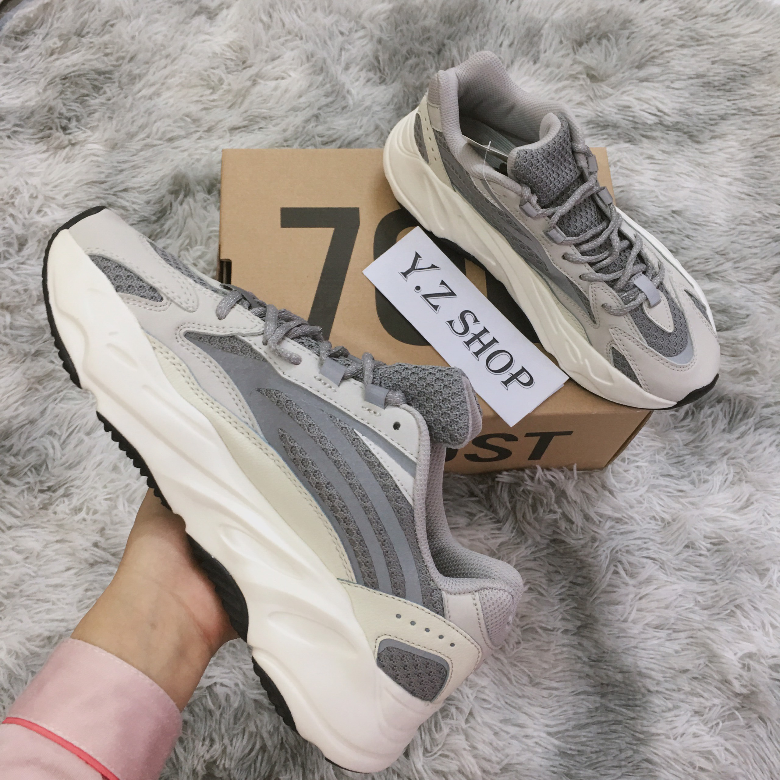 Giày Sneaker 🌿FULLBOX🌿 Giày Thể Thao 700 Static Nam Nữ Cao Cấp
