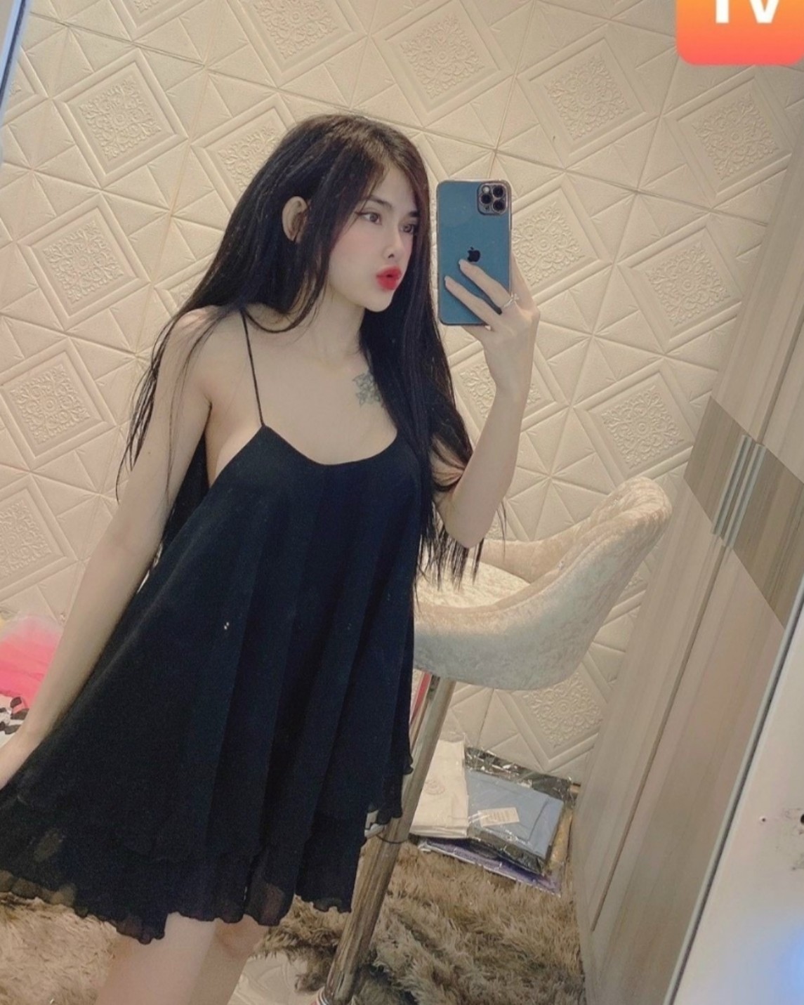 Đầm ngủ sexy đầm phi lụa phối ren thiết kế đẹp form 50 kg trở lại đấm ngủ đẹp đầm ngủ ngắn đầm đẹp giá rẻ