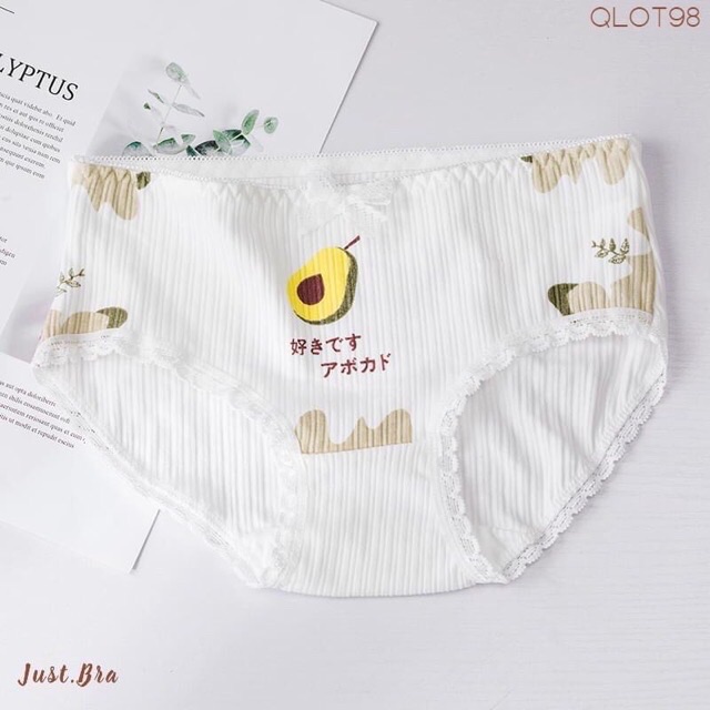 COMBO 10 QUẦN LÓT QUẢ BƠ SIÊU CUTE