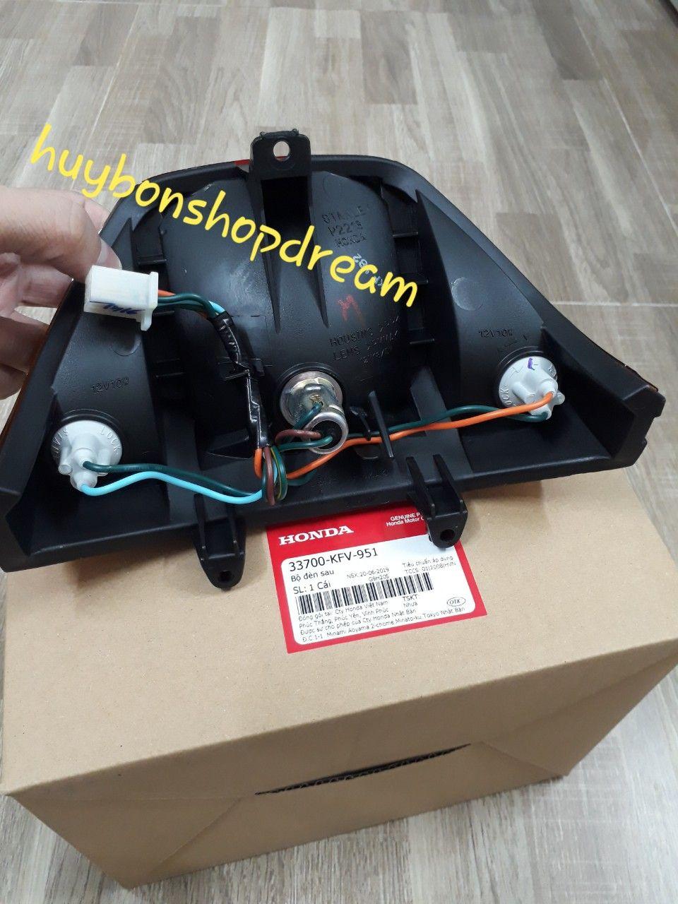 Cụm hậu xe Super Dream