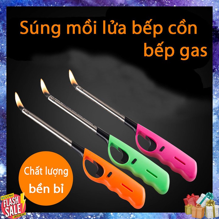 Combo 3 súng mồi bếp cồn,bật lửa gas ,súng mồi bếp cồn tiện lợi