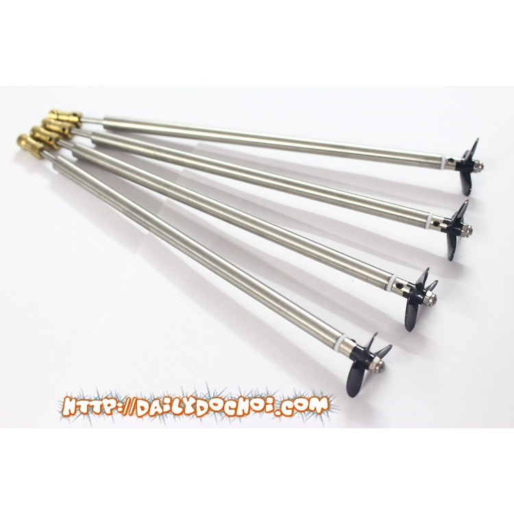 Trục chân vịt khớp cứng kèm chân vịt lõi  4mm chất lượng siêu tốt