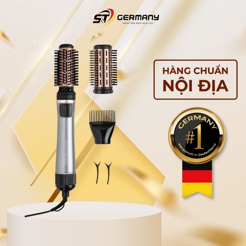 Máy tạo kiểu tóc Remington AS8811 nội địa Đức sấy tóc công suất lớn, đa chức năng tạo kiểu tóc kèm phụ kiện Germany SnT 210070