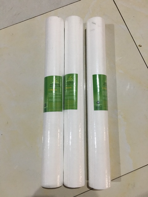 3 bộ cốc lọc thô 20 ing ren 17&21 - lọc nước sinh hoạt đầu nguồn máy ro