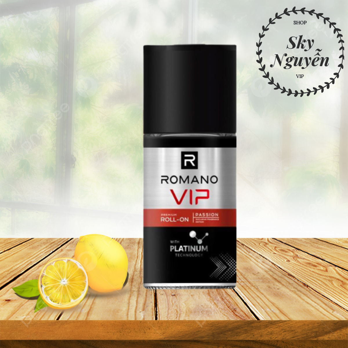 COMBO 2 LĂN KHỬ MÙI ROMANO VIP PASSION VÀ VISION 50ml