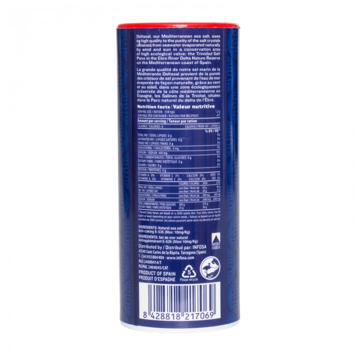 Muối Deltasal Sea Salt 700g