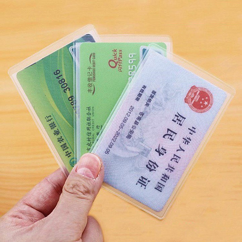 bọc thẻ căn cước, thẻ ATM...