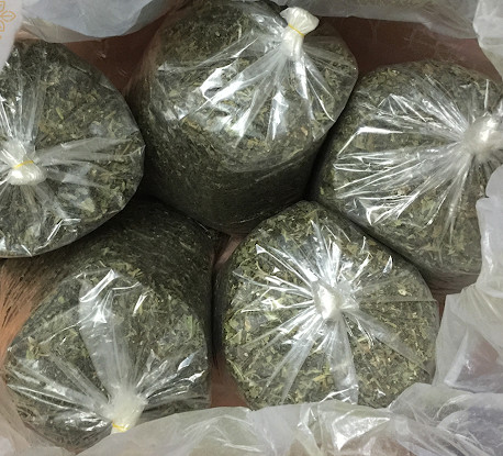 1kg Lá đu đủ đực khô, sạch sẽ thơm