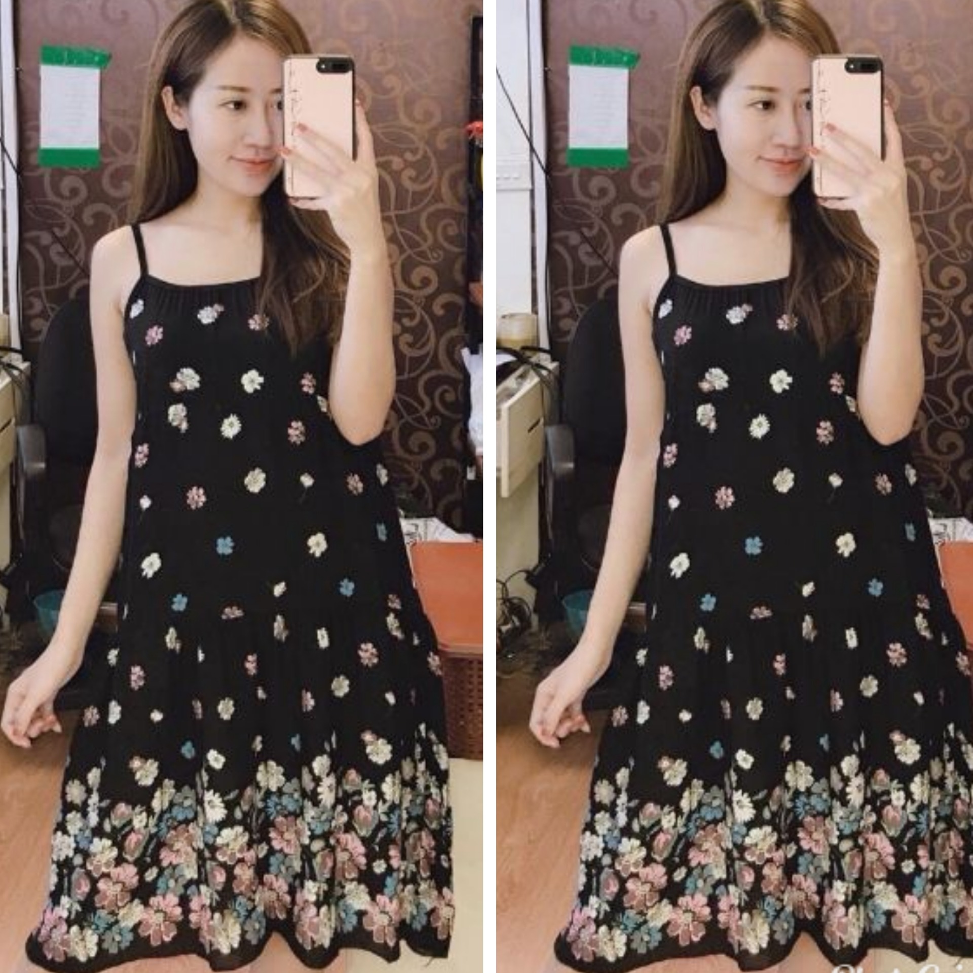 Váy lanh bầu giá rẻ