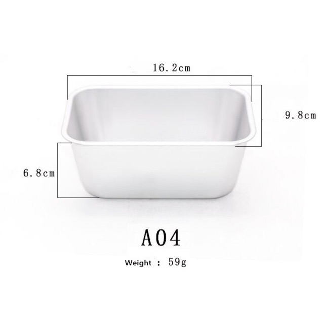 Khuôn Loaf Nhôm A01-A02-A03-A04-A05