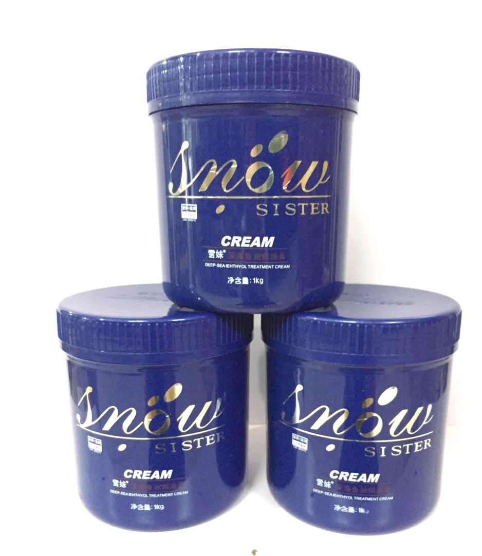 Kem ủ tóc Snow Treatment Cream mềm mượt 1000ml