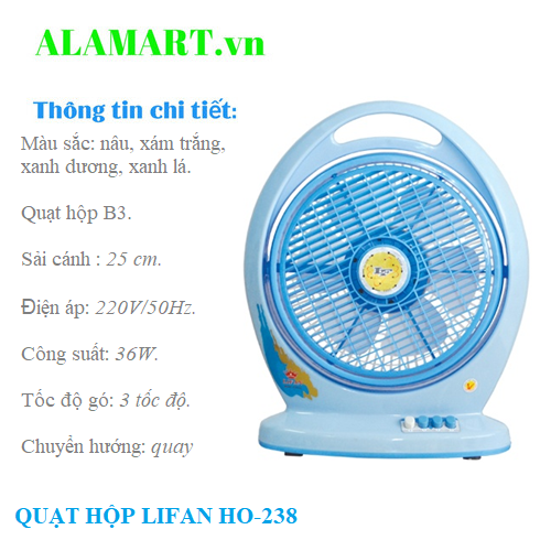QUẠT HỘP LIFAN HO-238