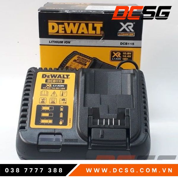 Sạc pin Dewalt DCB115