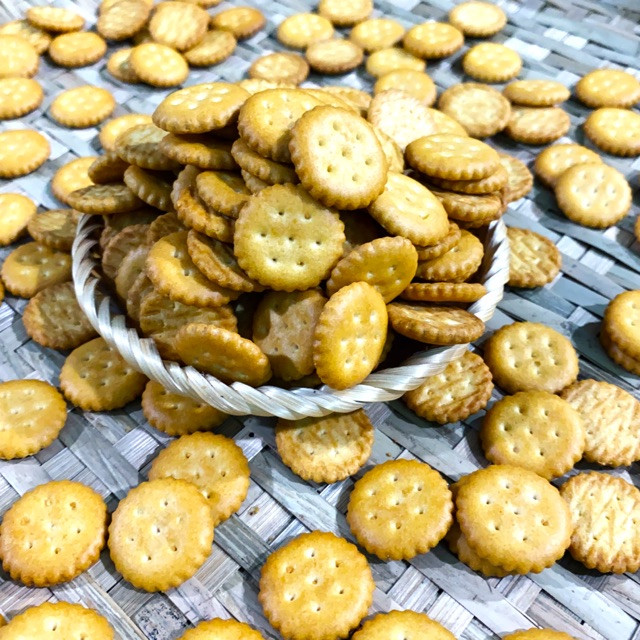 1Kg (4 Gói) Bánh Quy Mặn Con Cá - LOẠI NGON