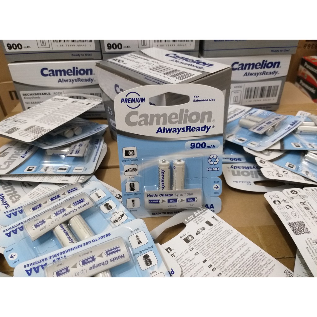 Pin sạc 9V Camelion 200mAh (1 vỉ /viên)