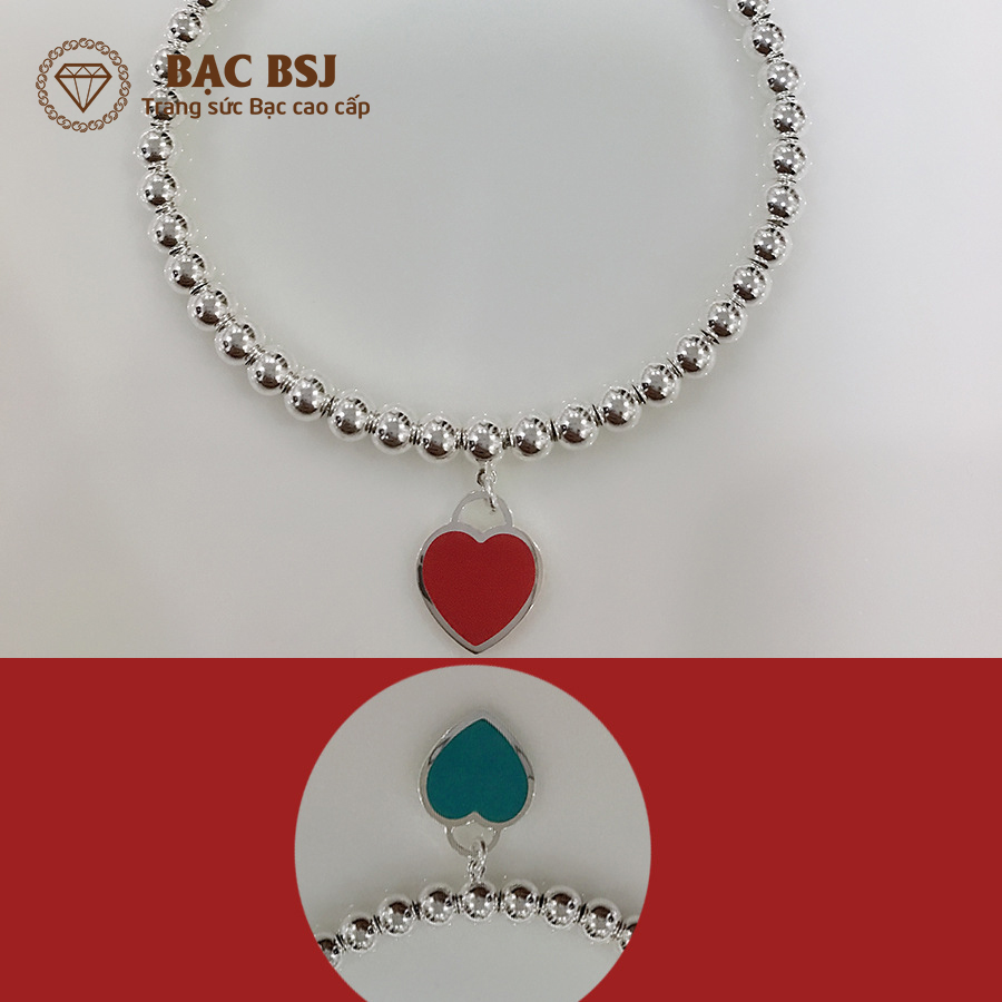 Lắc tay nữ Bạc S925 cao cấp. Bạc BSJ - LTNU01