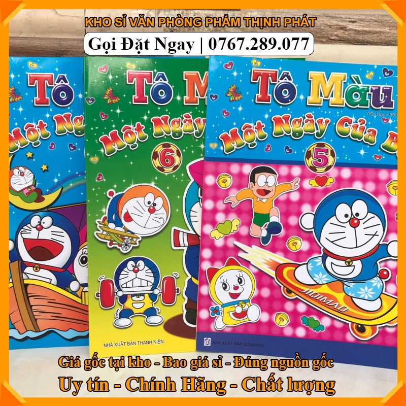 TẬP TÔ MÀU DORAEMON [VPP THỊNH PHÁT ]