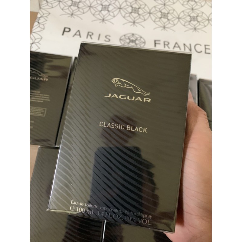 [HCM]Nước hoa nam Jaguar Classic Black 100ml full seal