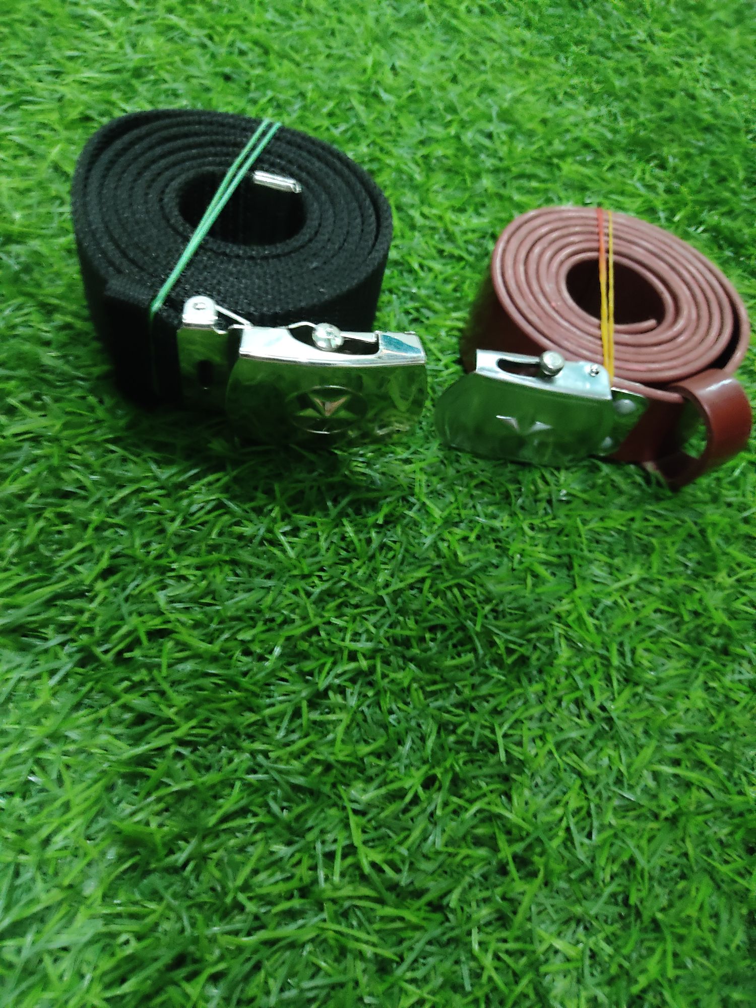 Combo Dây Lưng Đỏ- Dù Đen