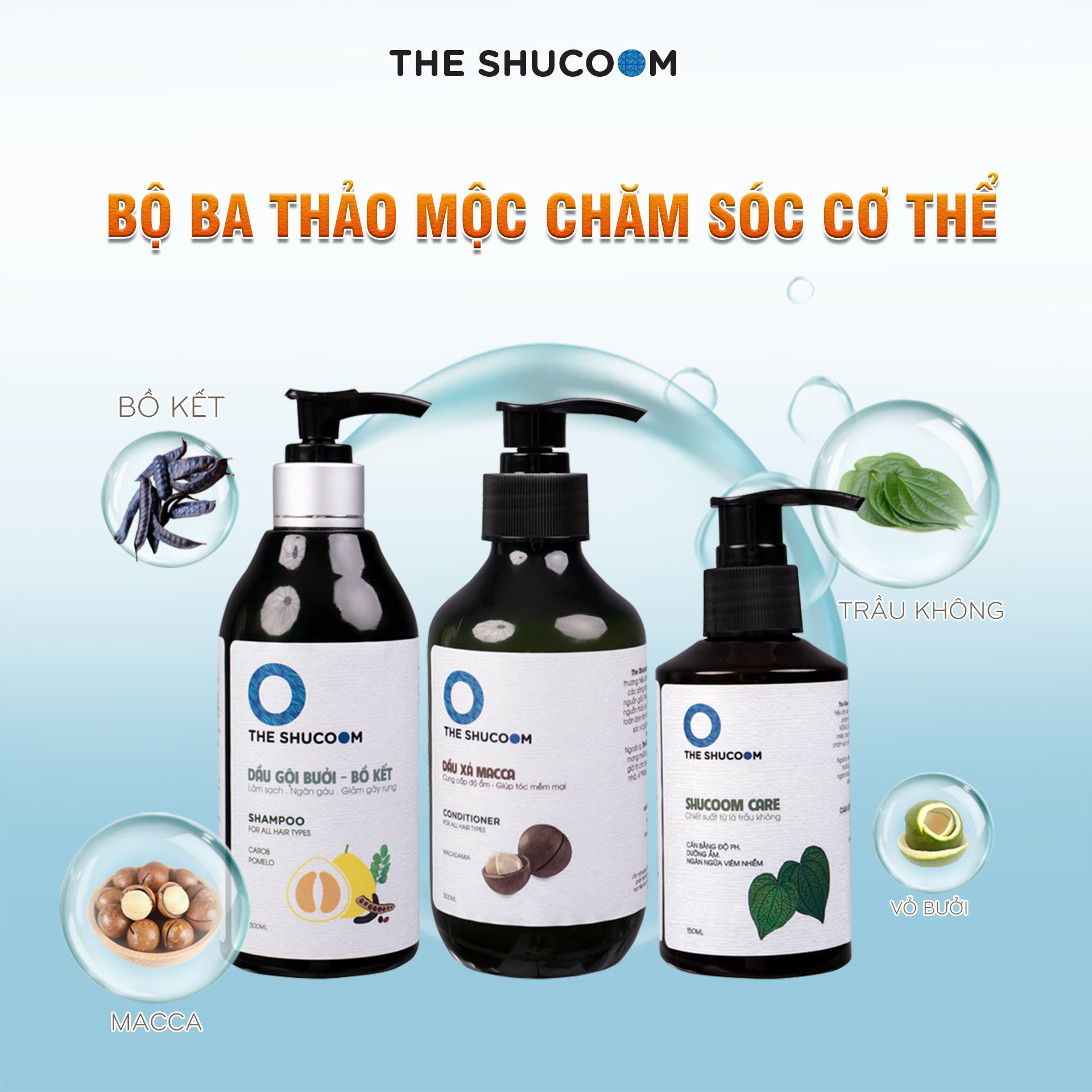 Dầu gội bồ kết Takara thảo mộc thiên nhiên , dầu xả mềm mượt và dung dịch vệ sinh làm sạch vùng kín