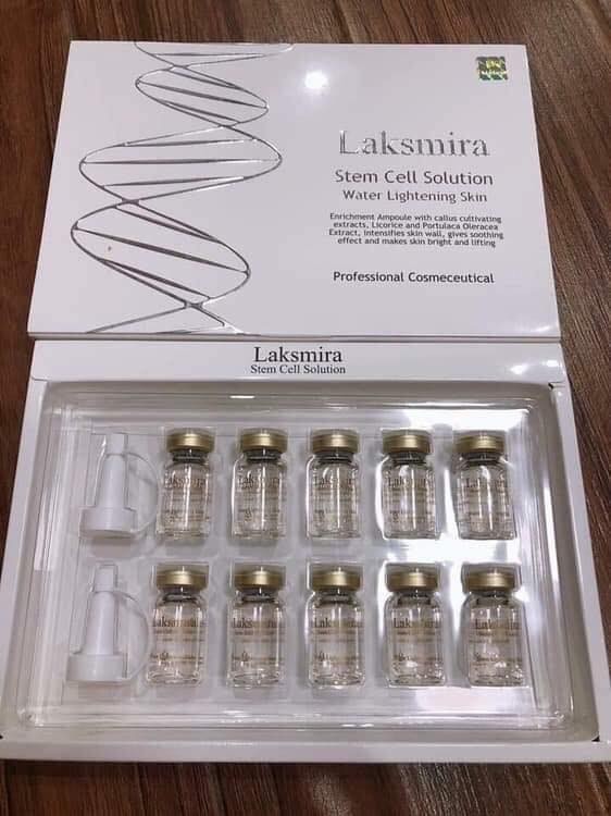 ( Mẫu Mới 2019 ) TẾ BÀO GỐC LAKSMIRA STEM CELL SOLUTION ( Lẻ 1 ống )