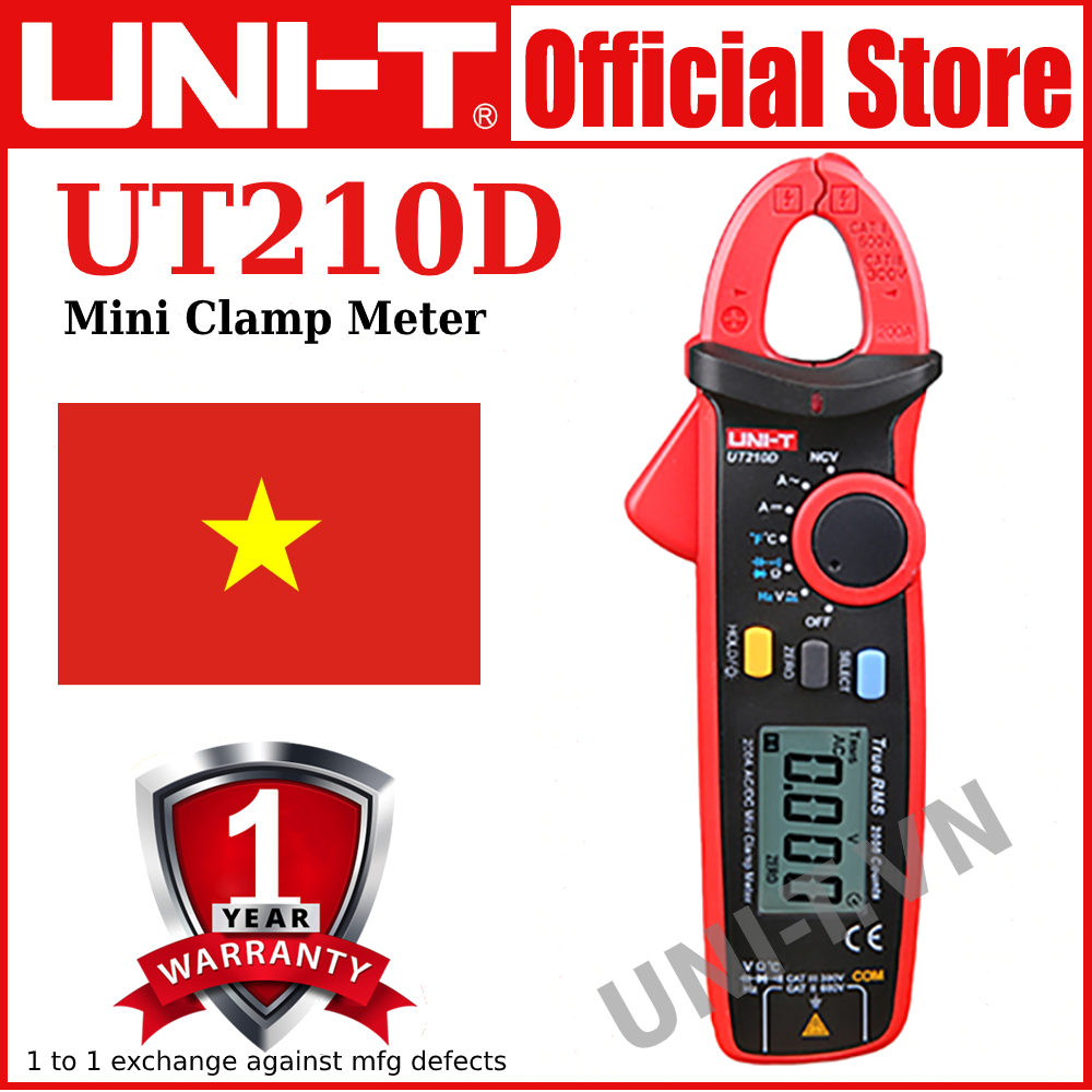 [HCM]UNI-T UT210D Mini Clamp Meter