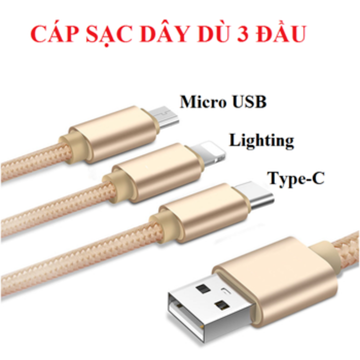Dây sạc điện thoại Androi Samsung, oppo