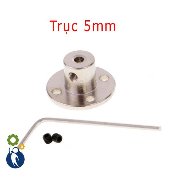 Khớp nối mặt bích trục 5mm