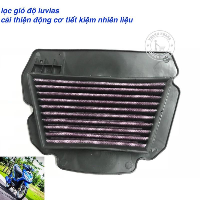 Lọc gió độ Luvias lưới tím