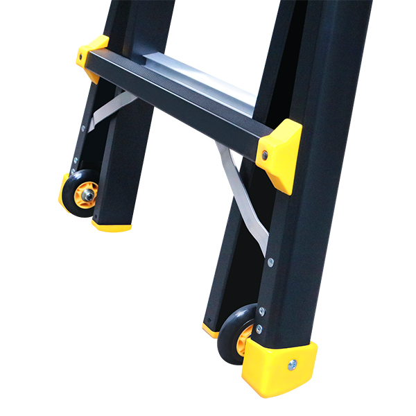 Thang nhôm gấp trượt CHỮ A 3,2m DUỖI THẲNG 5,2m Nikawa NKB46