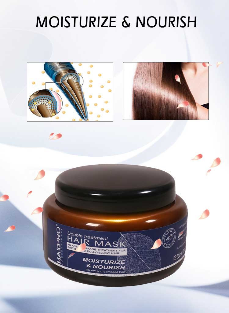 Hấp Tóc Siêu Phục Hồi Dưỡng Ẩm MAXIPRO 500ml, Hấp Tóc Collagen Siêu Mềm Mượt [ Chính Hãng ]