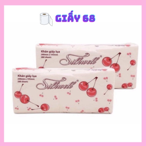 Giấy rút lụa 2 lớp SILKWELL 280 tờ