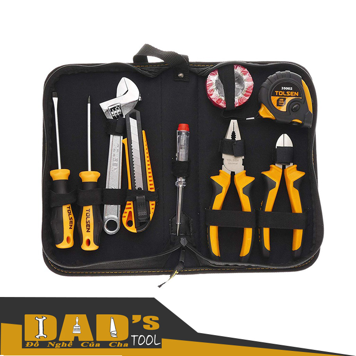 [HCM]BỘ DỤNG CỤ 9 MÓN THIẾT YẾU - TOLSEN 85301