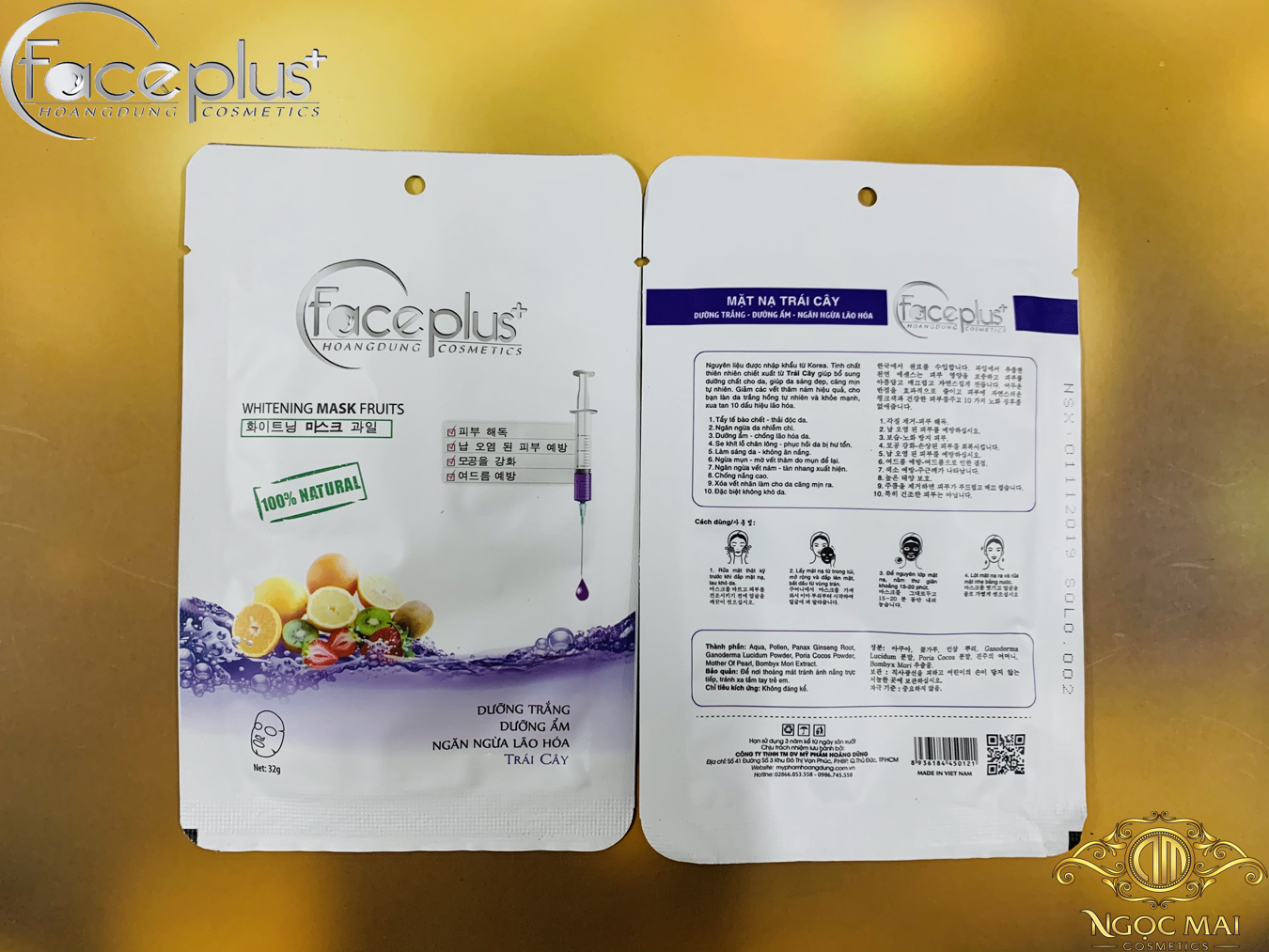 Combo 10 Mặt Nạ Chiết Xuất Trái Cây FacePlus