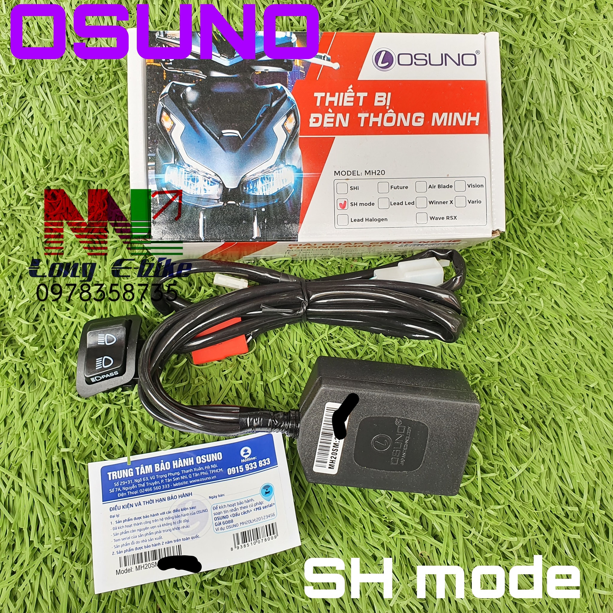 ( 2 NĂM BH ) mạch tắt đèn pha , passing HONDA SH MODE