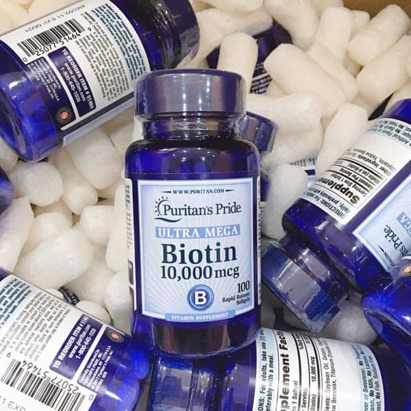 Biotin Puritan's Pride 10,000 mcg 100 viên