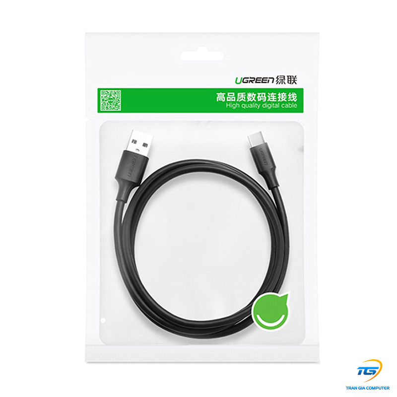 Cáp sạc nhanh USB 2.0 sang USB Type C dài 2M Ugreen 60118