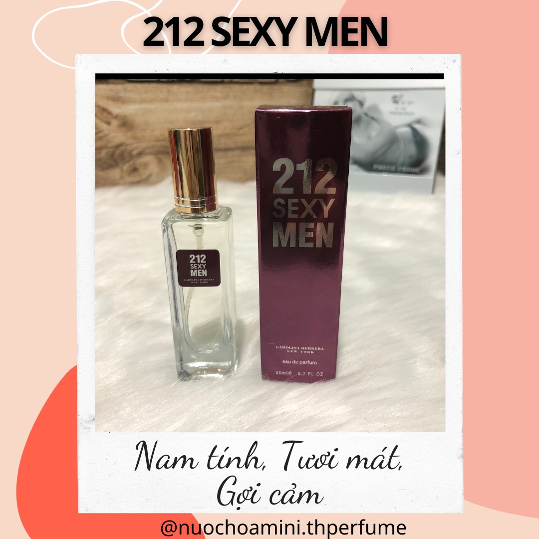 Nước Hoa Mini Nam 212 Sexy Men 20ml